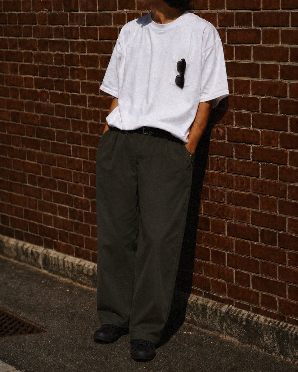 Heavy Wide Sunglasses Pocket S/S Tee - 102328520 | 【BIG MIKE