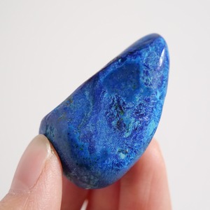 アズライト / パーム タンブル 握り石