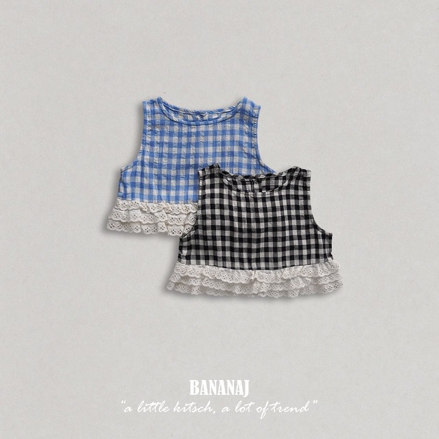 [予約] BANANA J - yoyo blouse ( sora / black )