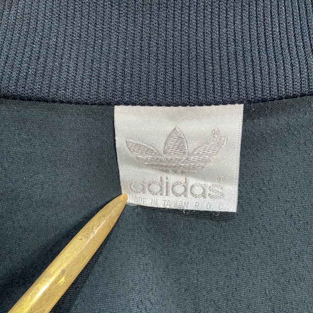 80s adidas アディダス トラックジャケット ベロアジャージ M-L相当