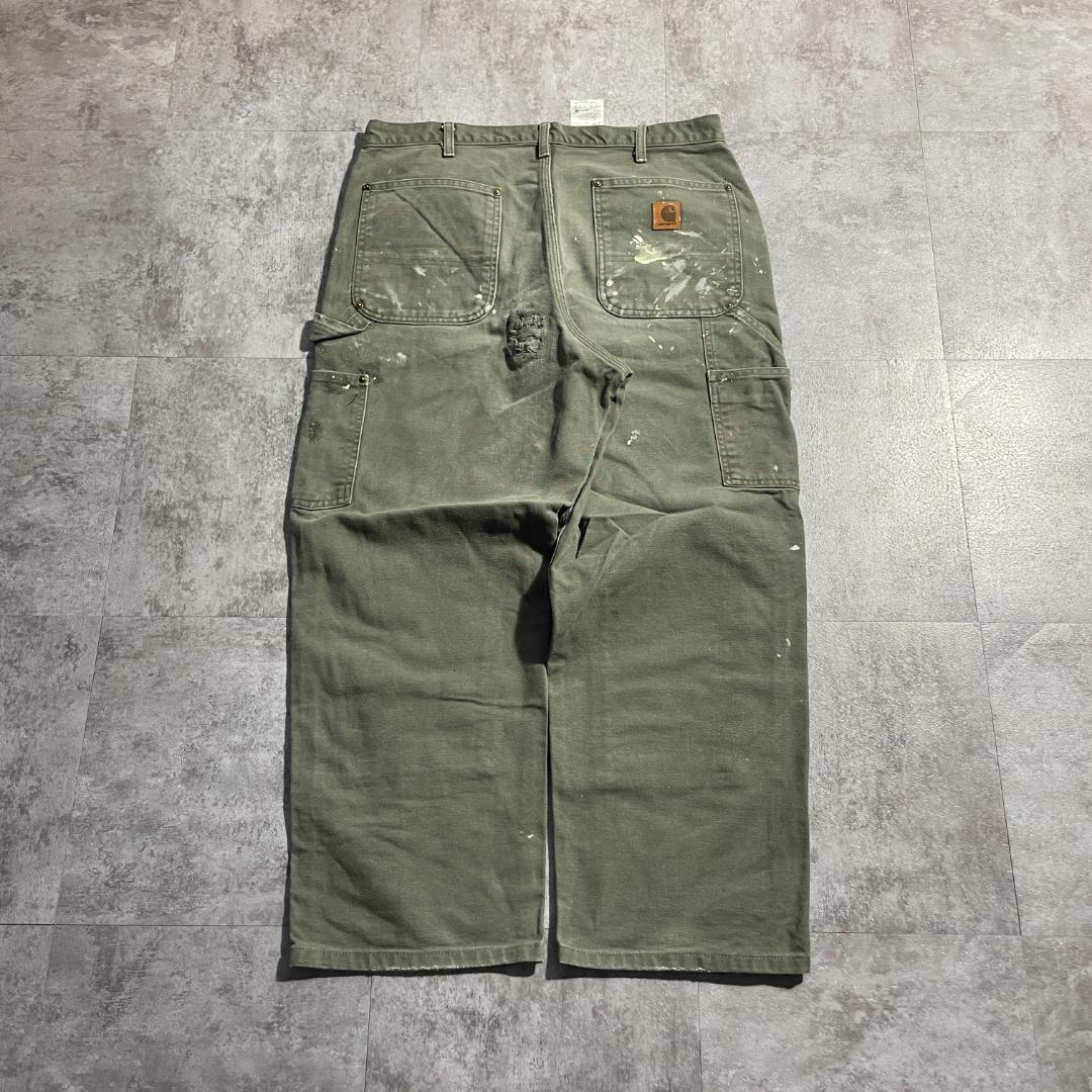 モスグリーン ダブルニー Carhartt B136 MOS 34×30 | ib2