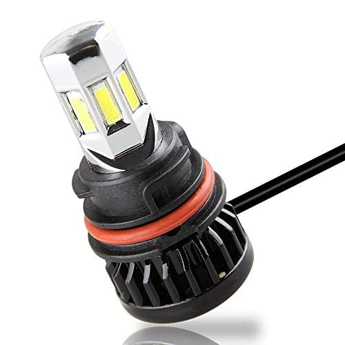 MOTOSTAR バイク用ledヘッドライト PH11 T15 Hi/Lo LEDバルブ 六面発光