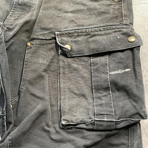 ブラック カーゴパンツ Carhartt EB281 BLK 34×34 詳細写真12