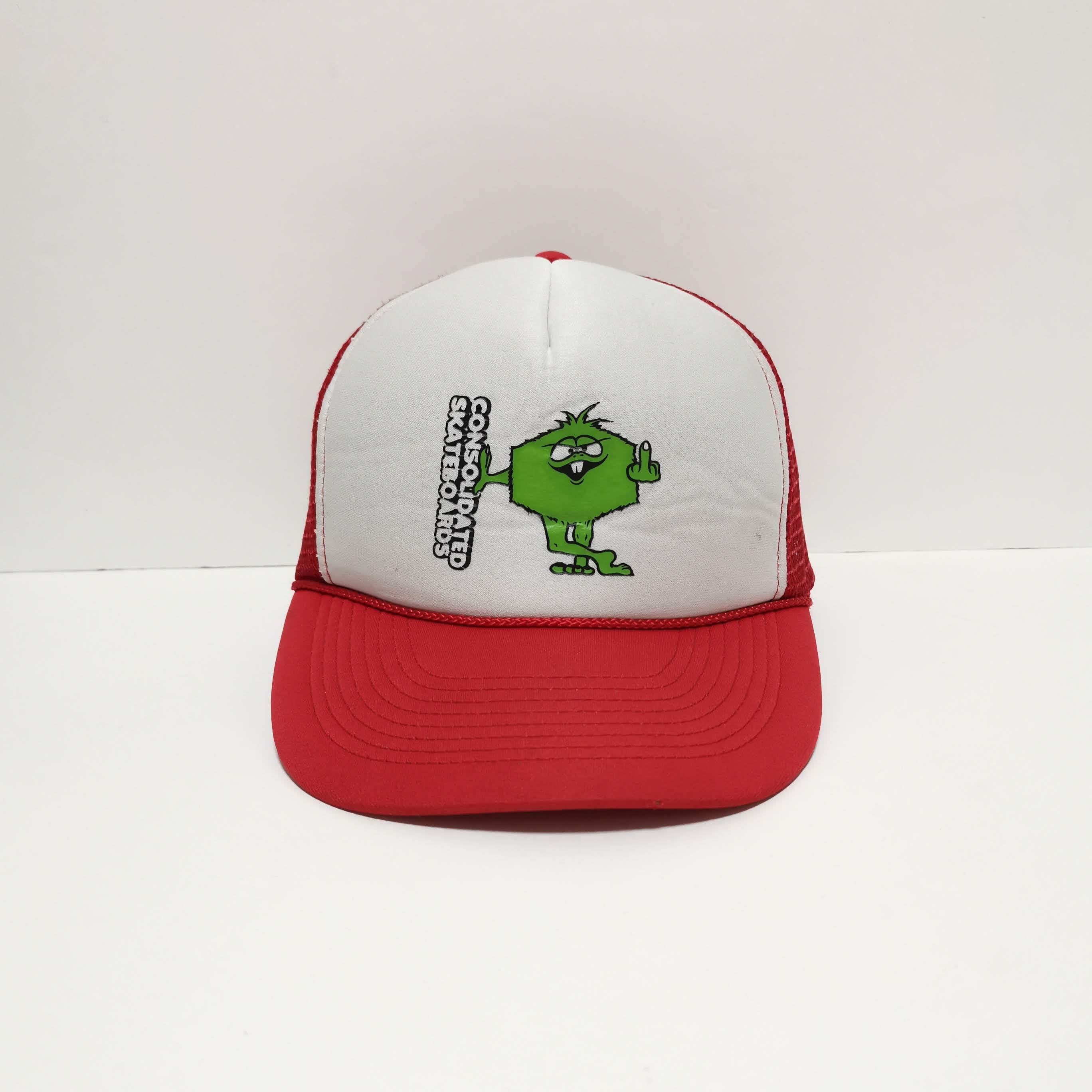 送料無料 90s ANTI HERO アンタイヒーロー CAP キャップ 黒白 USA製