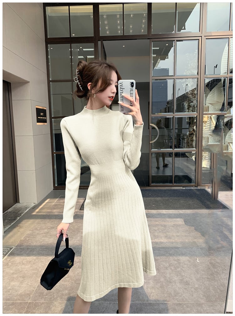 dress】ニットワンピース M20729 | nanastyle