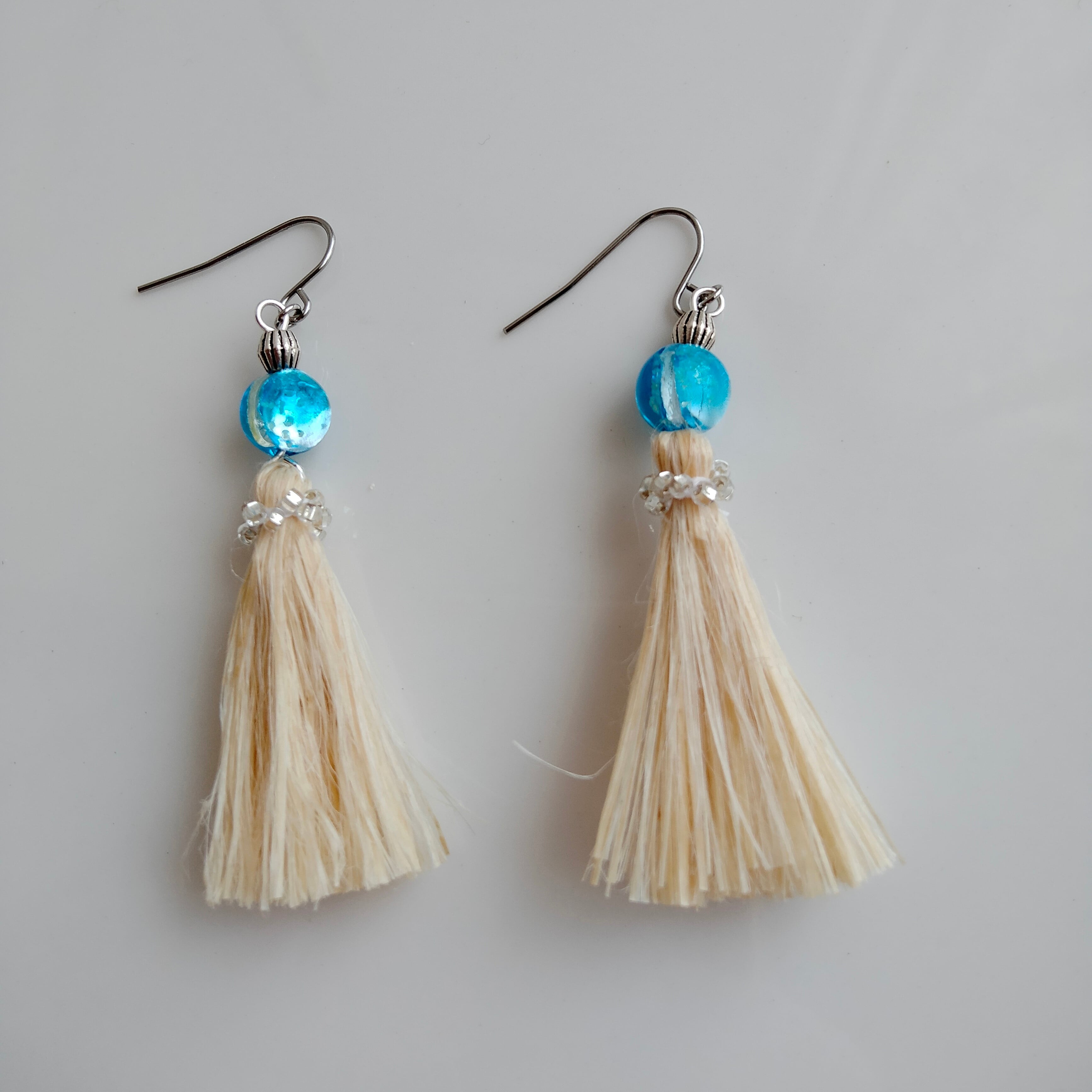 NSKY　ハンドメイドピアス　タッセルピアス NSKY ハンドメイドピアス タッセルピアス NSKY様専用 ハンドメイド