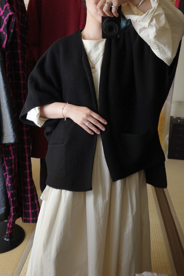 COSMIC WONDER British wool knitted farmer cardigan