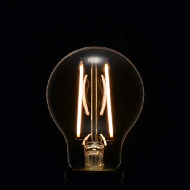 フィラメントLED電球 一般電球タイプ E26 電球色 40W相当