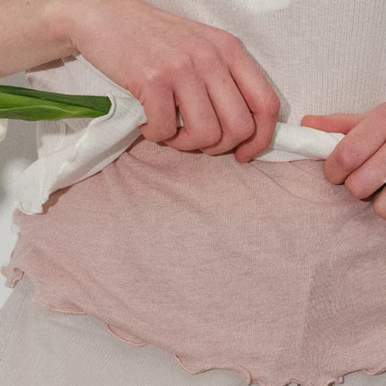 Éclat Layered Frill Top F0617