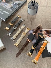 Apple ウォッチラグジュアリークロコダイル風レザーベルトシリーズ