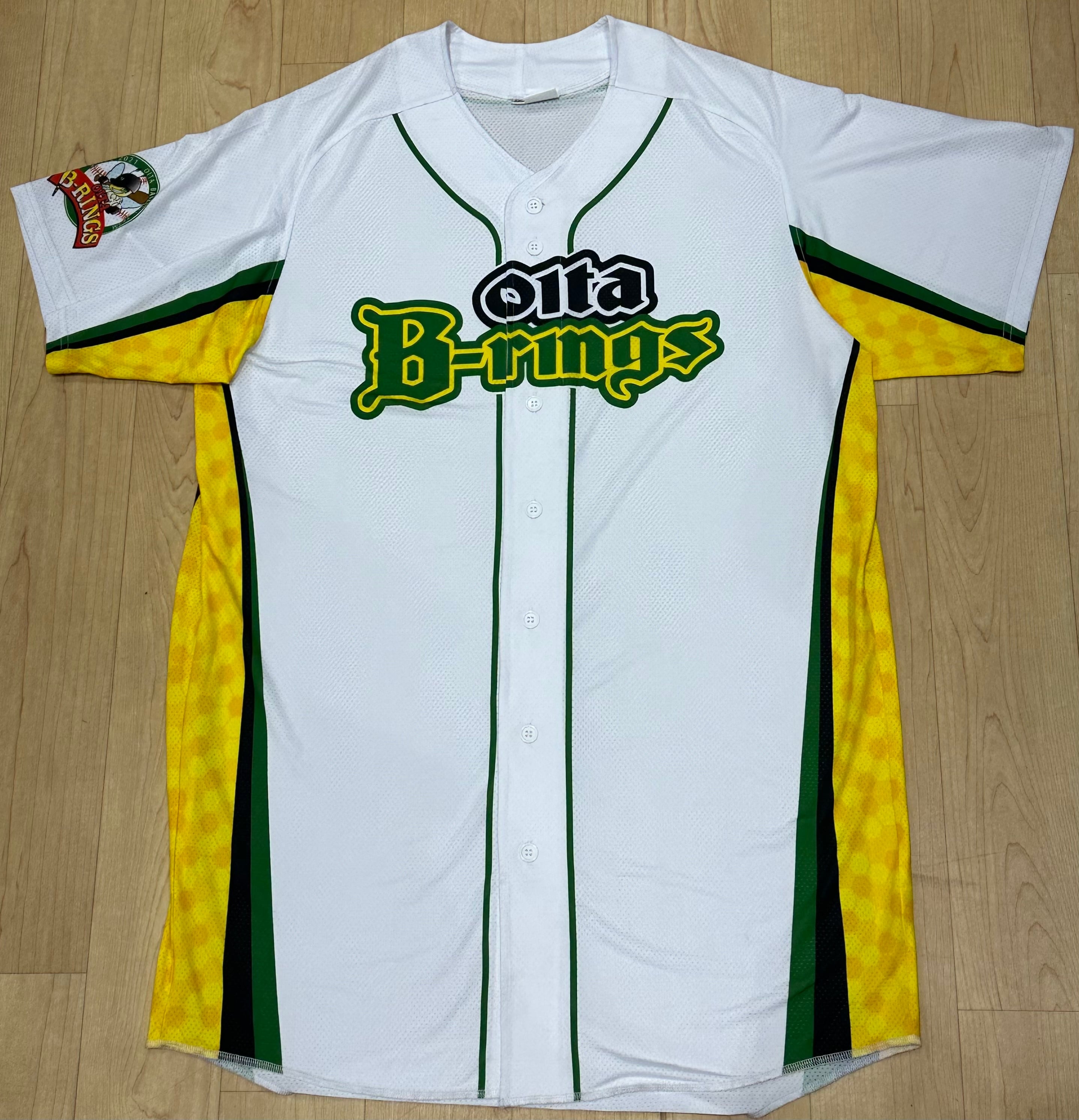 大分B-リングス選手実使用ユニホームXLサイズ オフィシャルグッズ | oitabrings