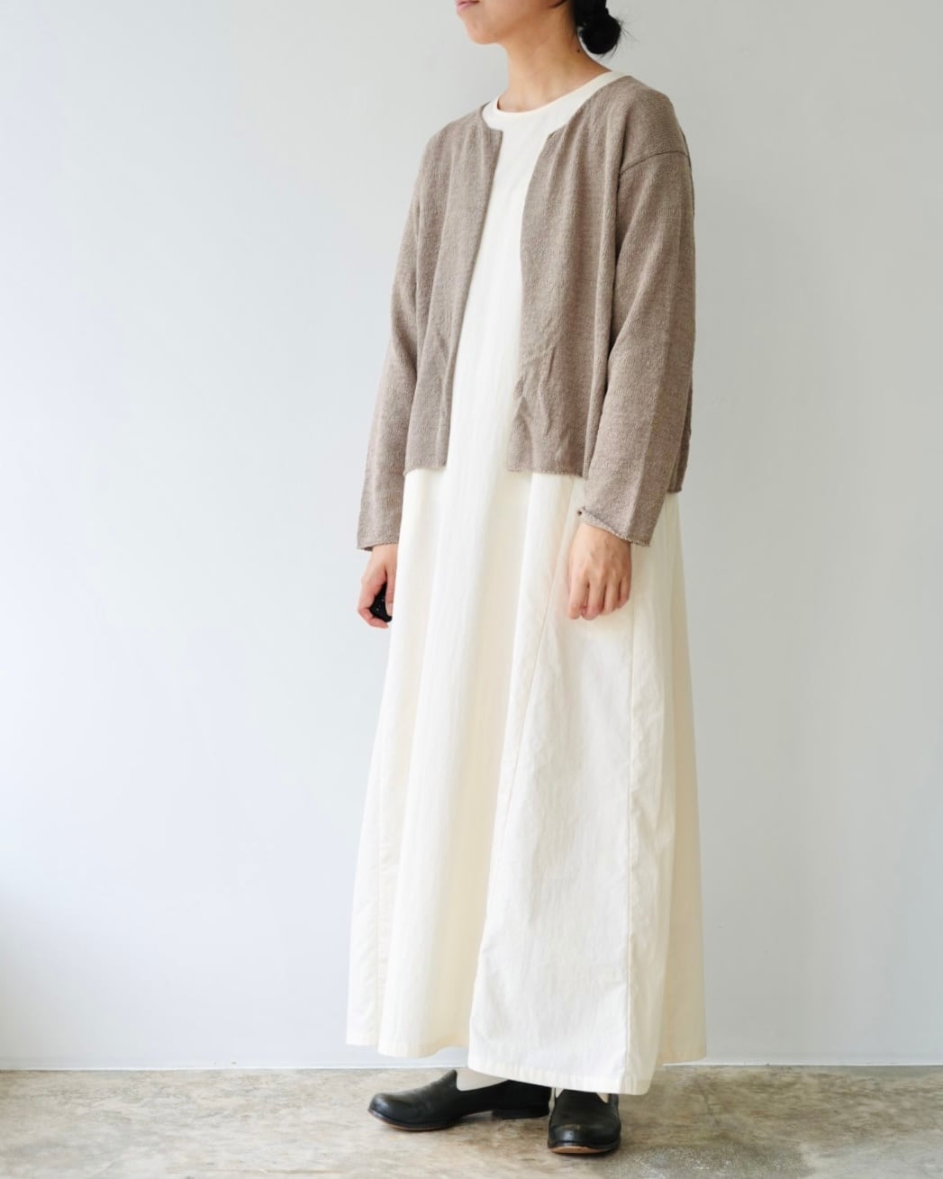 Yoli シンプルスリーブレスワンピース | Vie