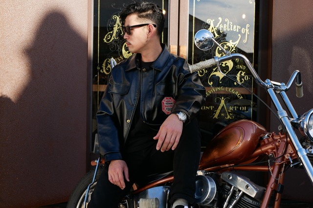 MCFレザージャケット（FJ01）