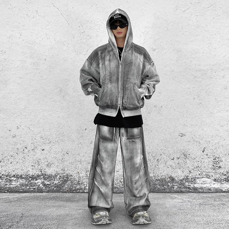 HOZIヴィンテージ加工スウェットパンツ | mblueshop HOZIヴィンテージ加工スウェットパンツ | mblueshop