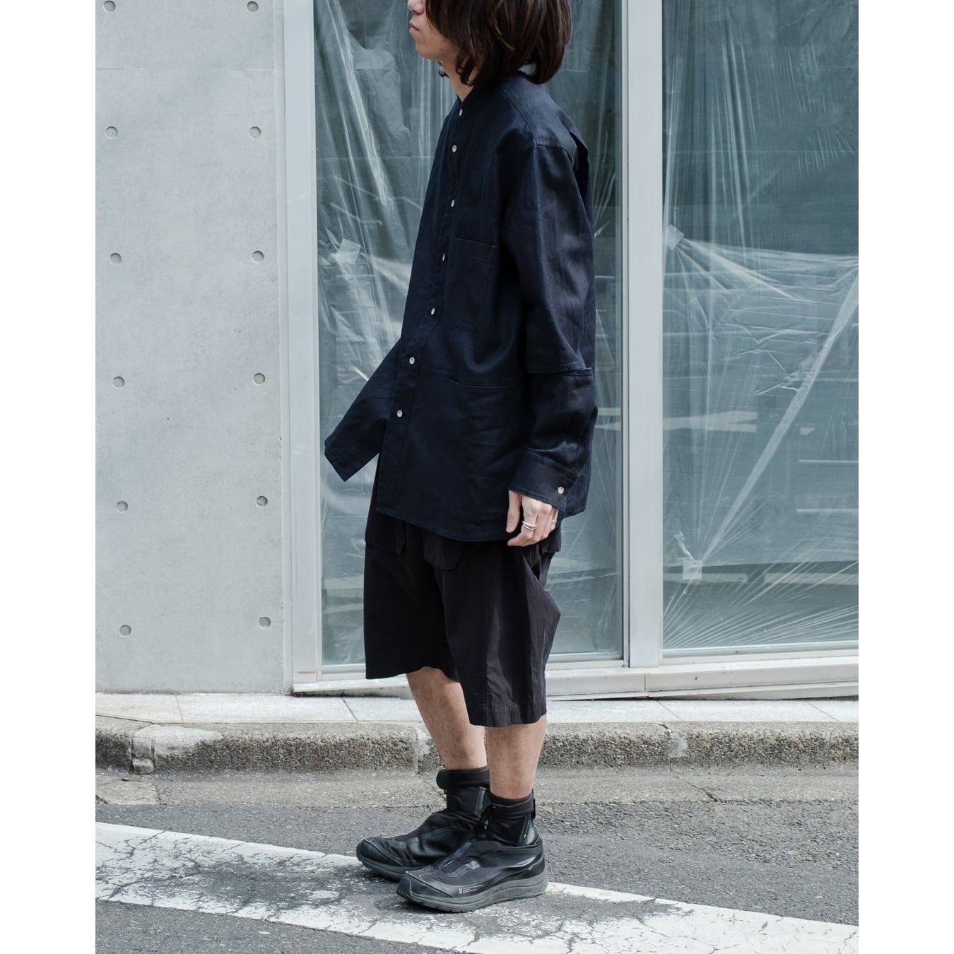Nomàt] (ノマット) 25SS N-J-17 Separate Sleeve Shirt | Clique Tokyo