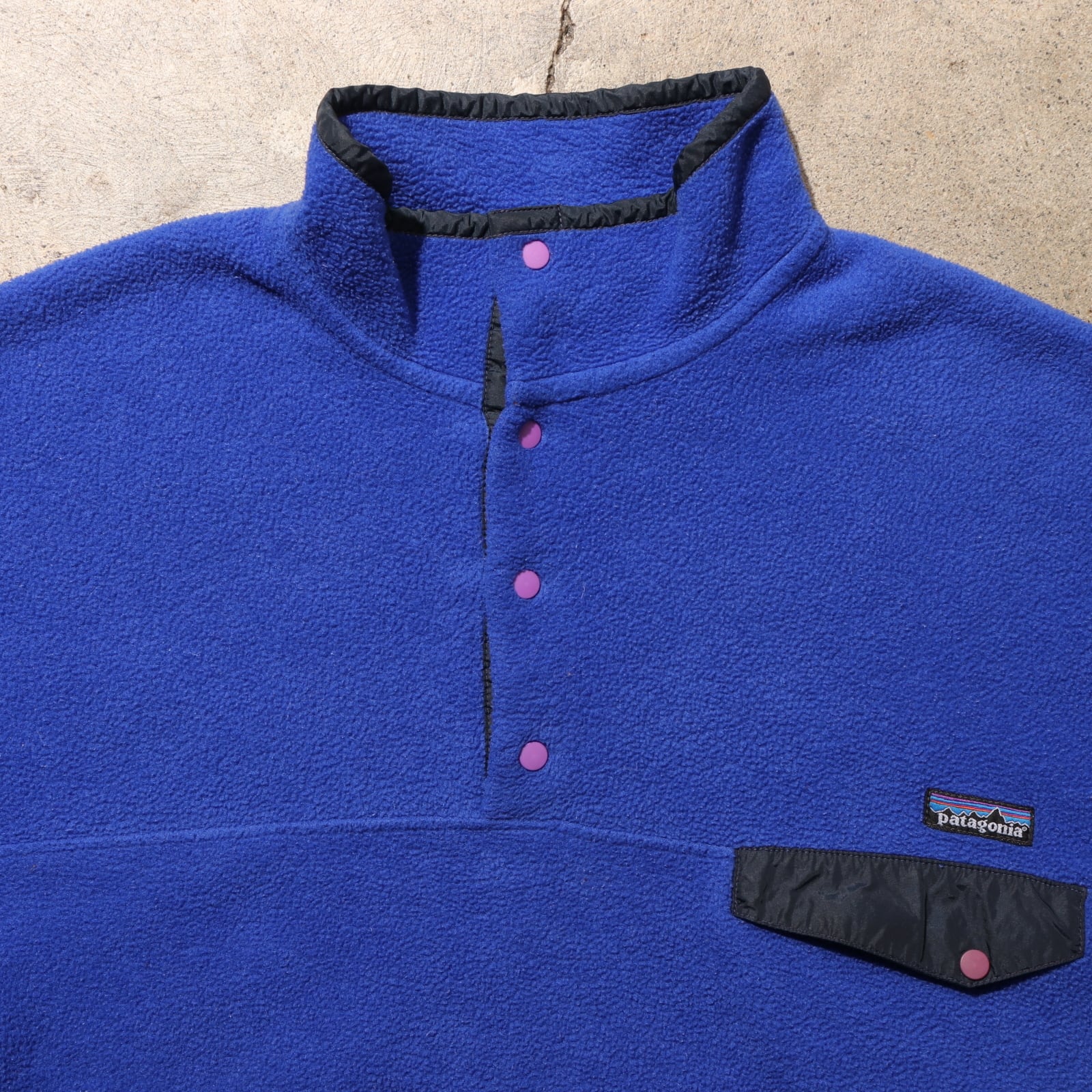 美品 XL 99年 バイオレット シンチラ スナップt Patagonia パタゴニア