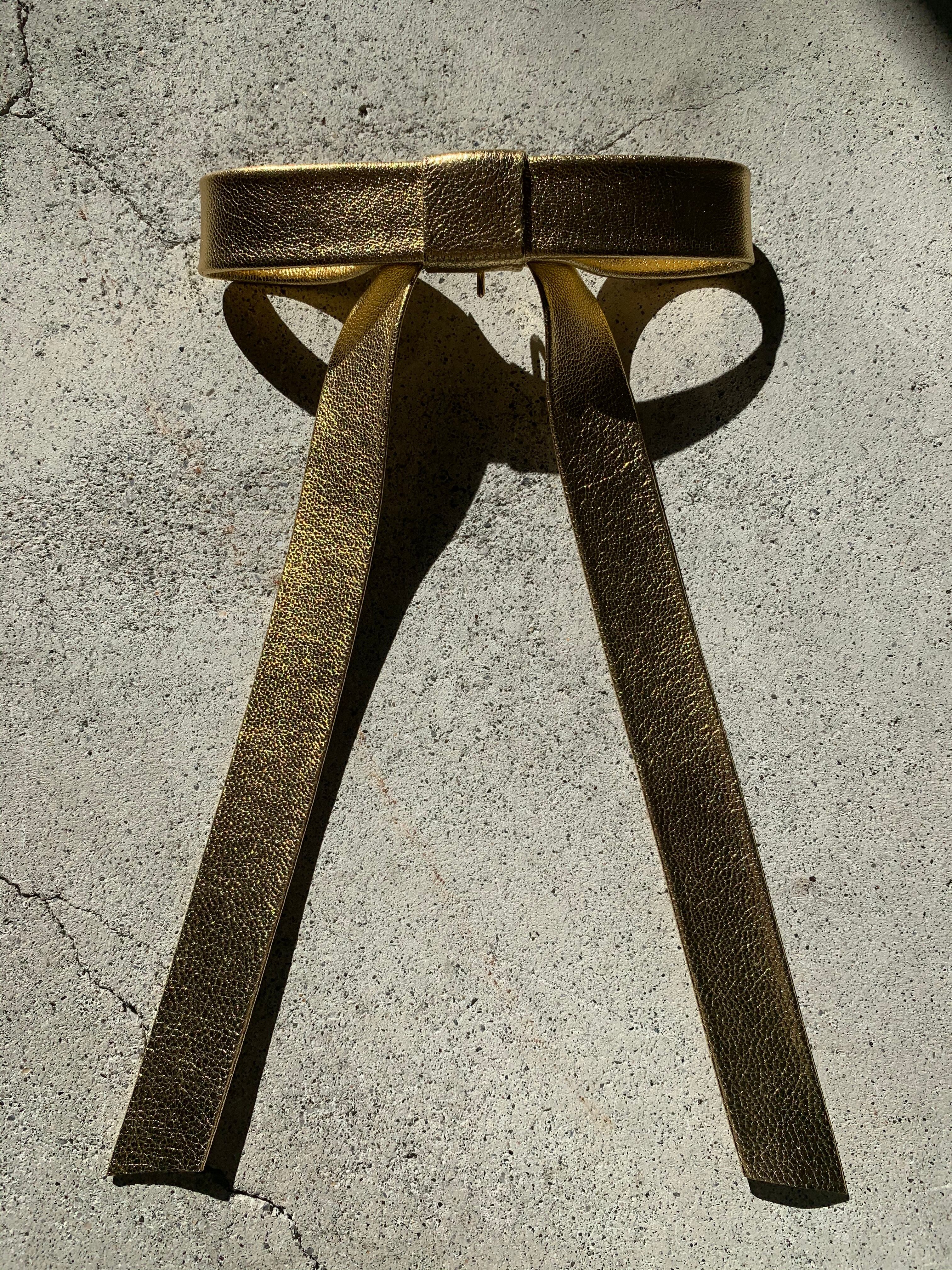 〖FUMIE TANAKA〗　long ribbon hook FUMIE=TANAKA long ribbon hook (GOLD) | AAR