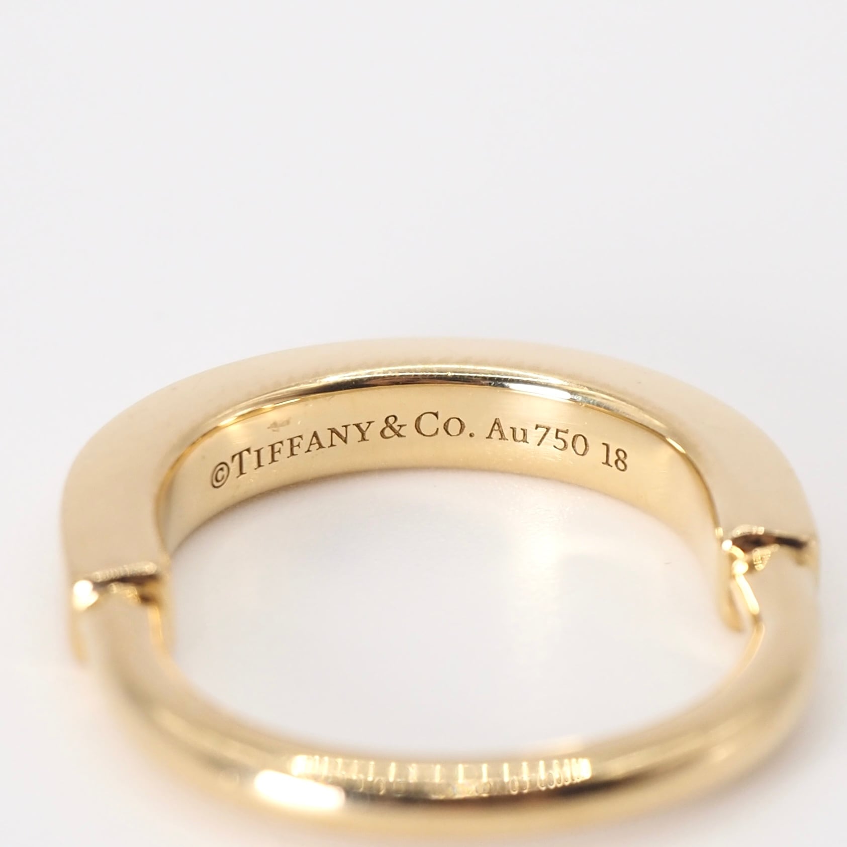 ティファニーリング 現行品】Tiffany&Co. 約8号 ロック リング K18 ティファニー | 2122TOKYO