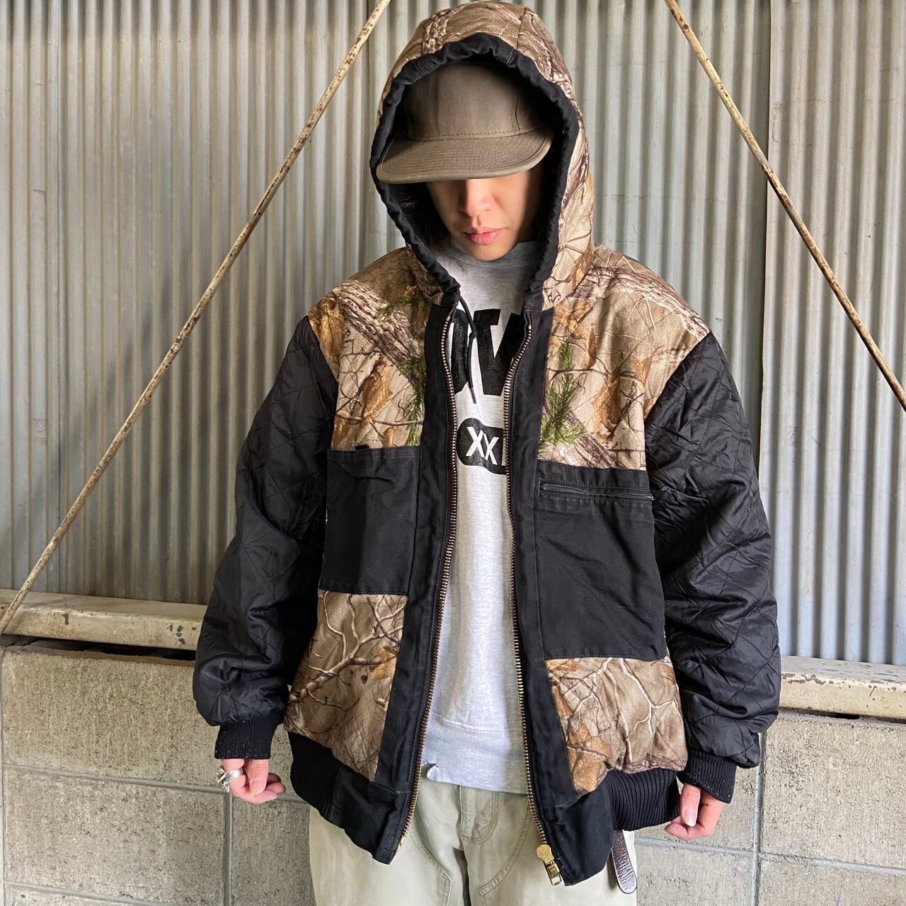 Carhartt カーハート リアルツリーカモライナー アクティブパーカー  