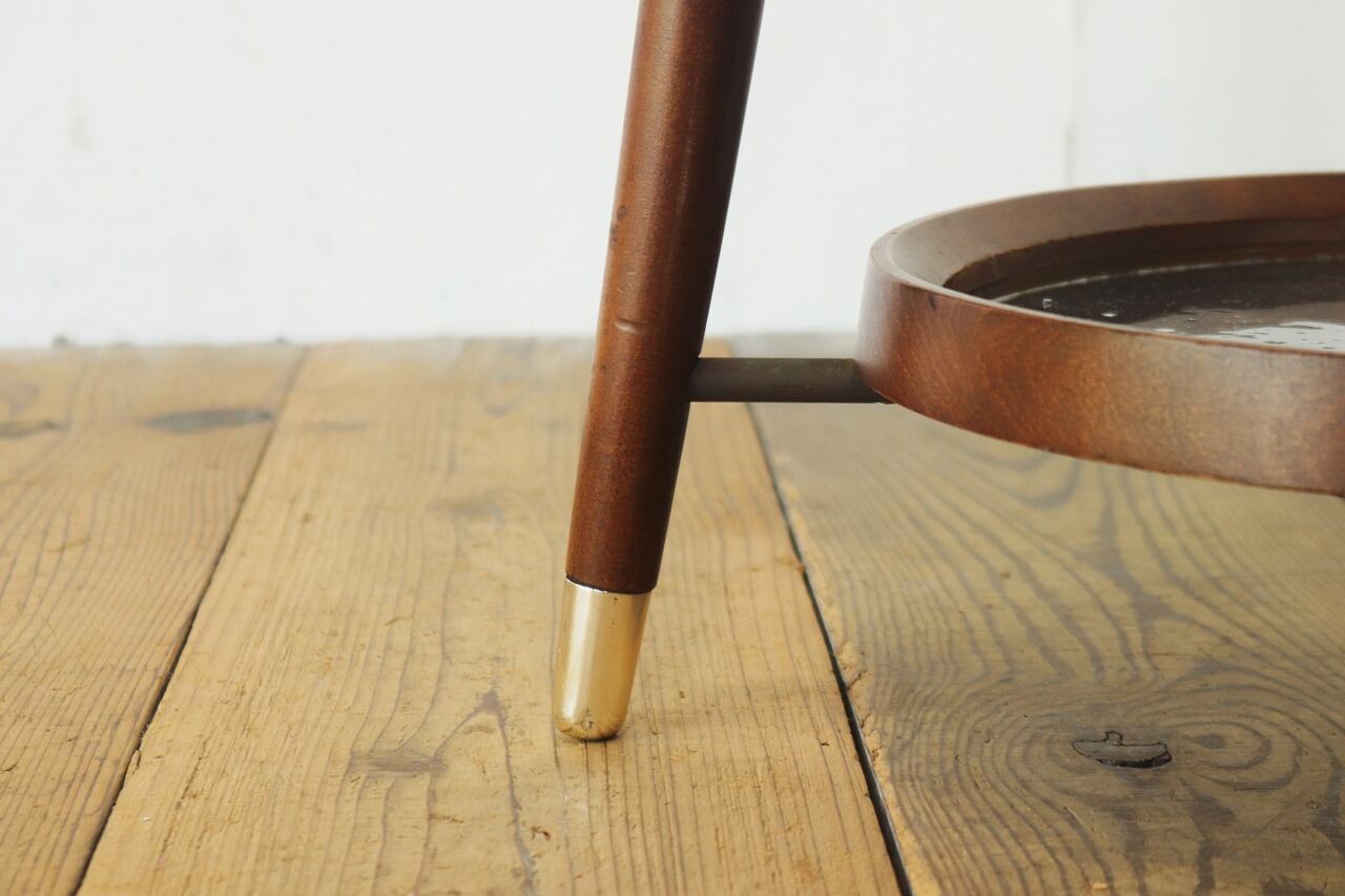 秋田木工 コートハンガー ポール 帽子掛け 傘立て 玄関収納 曲木