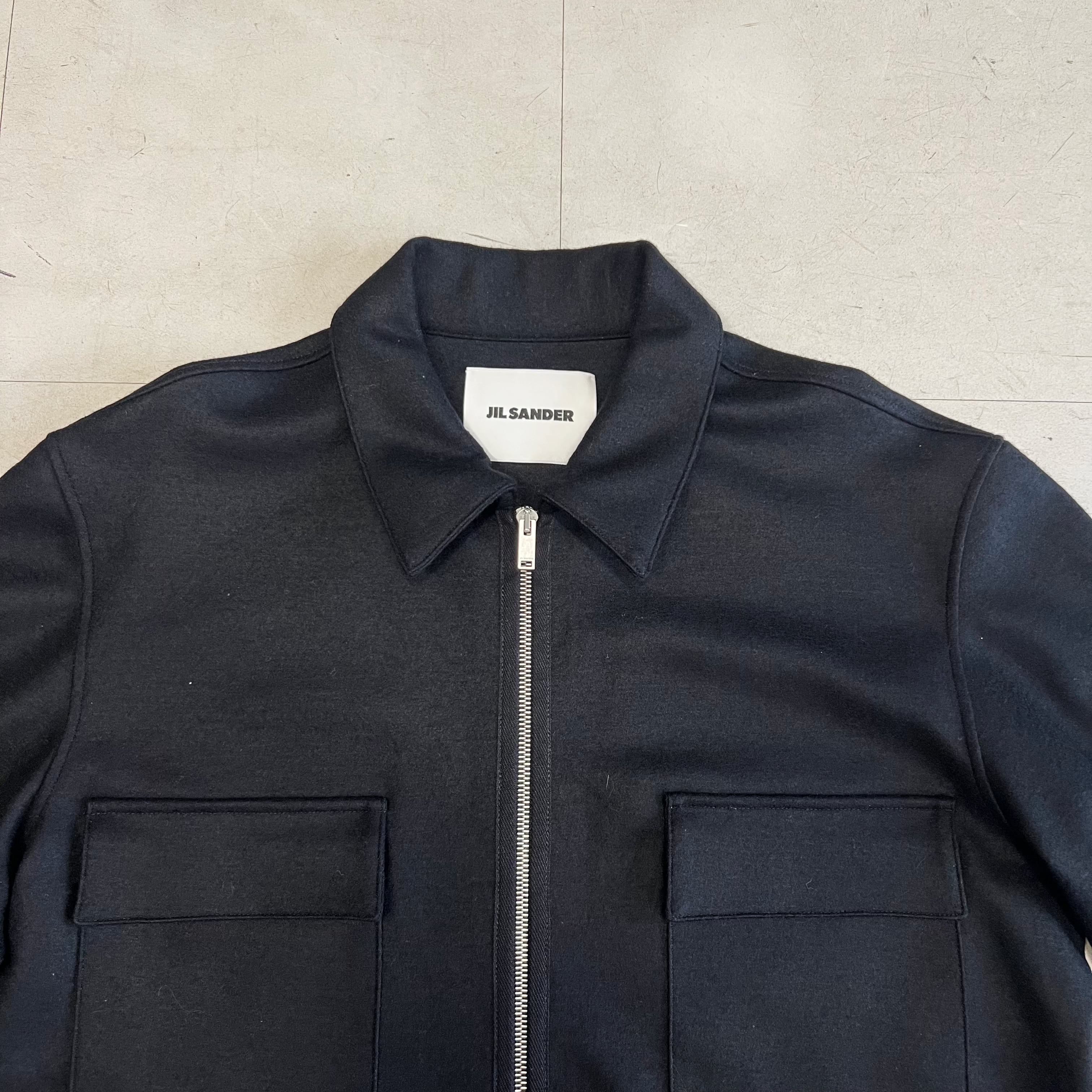 JIL SANDER ジルサンダー 22AW WOOL MELTON JACKET ウール JIL SANDER ジルサンダー 22AW WOOL MELTON JACKET ウール