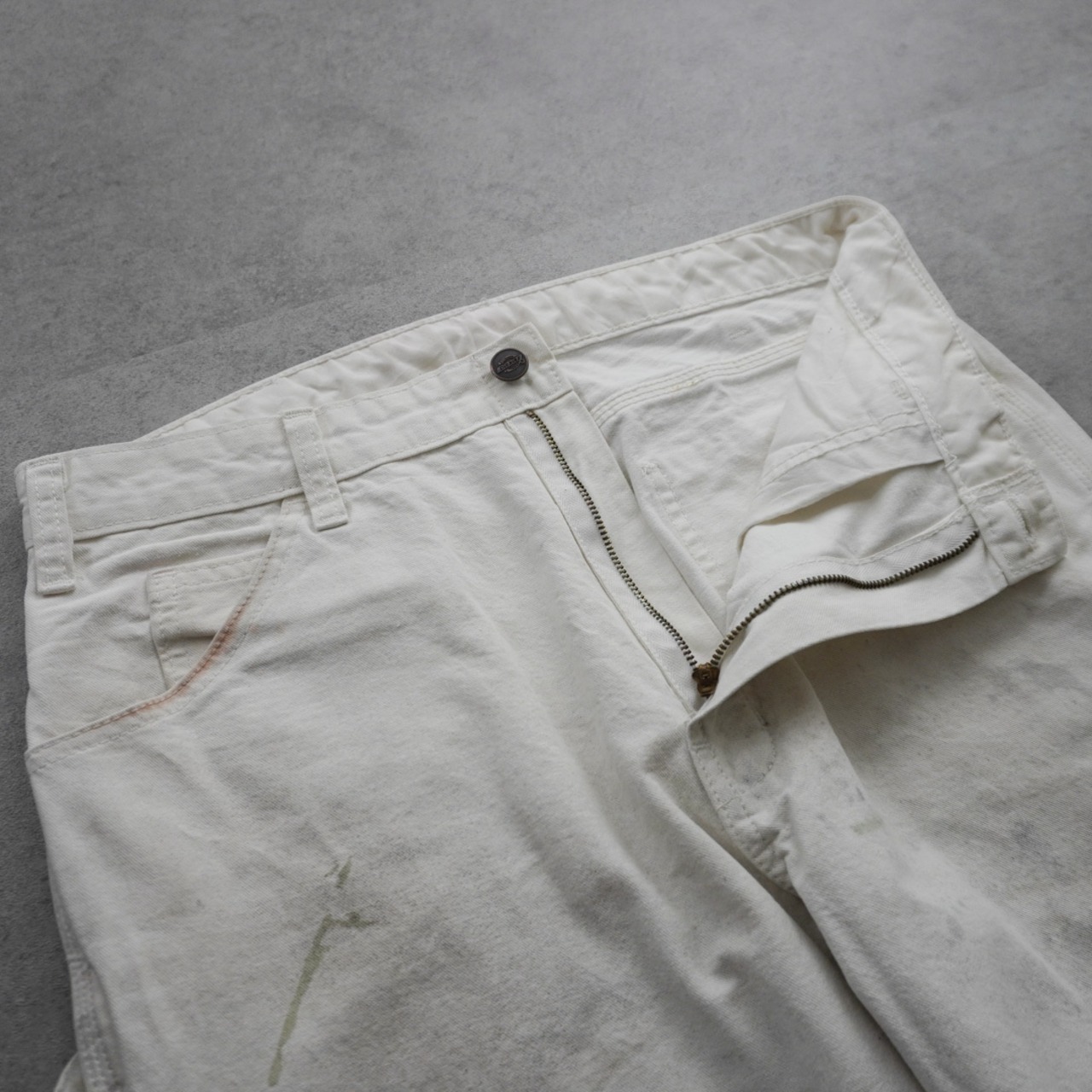 Dickies Sherwin-Williams white painter pants [W31.5L31.5相当] 古着 - 5