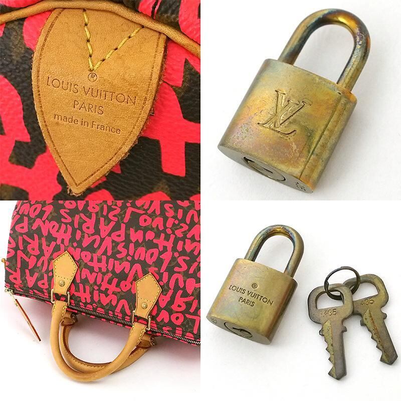 ルイ・ヴィトン LOUIS VUITTON スピーディ30 モノグラム グラフィティ