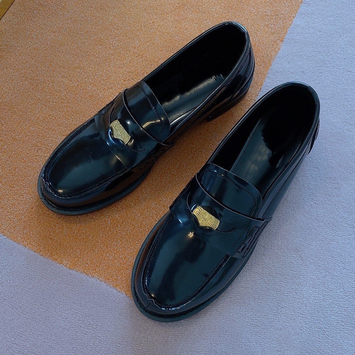 Coin loafer /black (10月中旬〜下旬頃発送予定) | moripon.