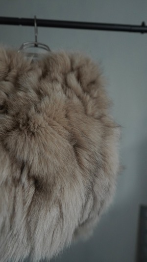 Rabbit lagoonrammix fake fur VT/beigemix