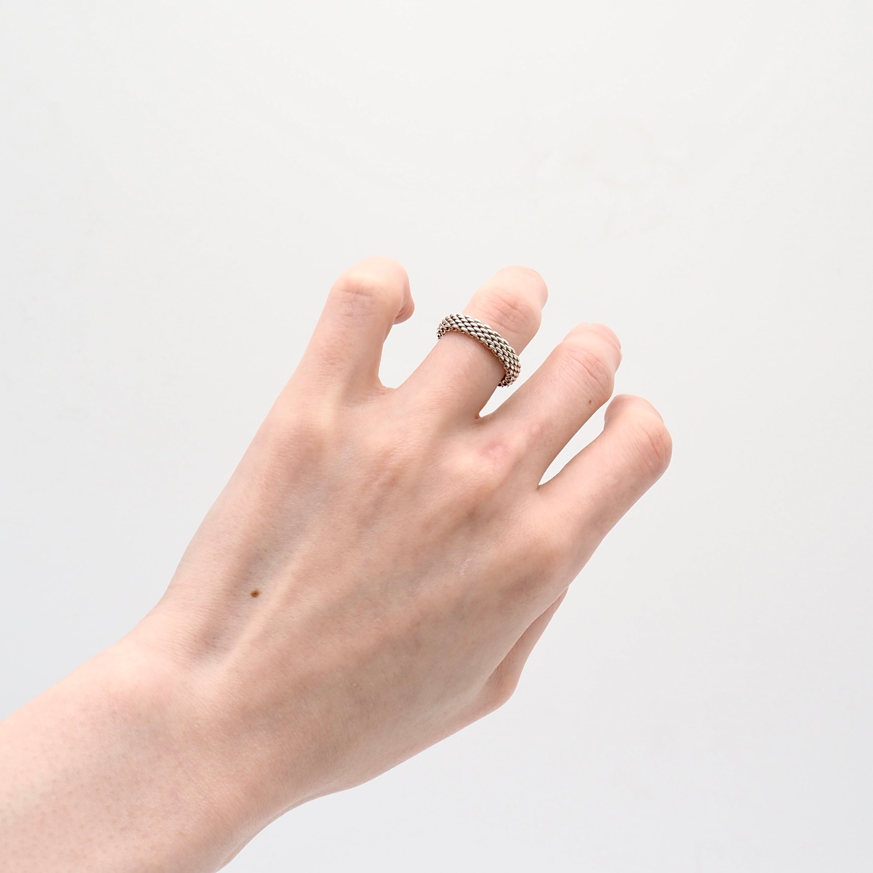 ティファニー☺︎Tiffany☺︎メッシュ☺︎シルバー925☺︎11号