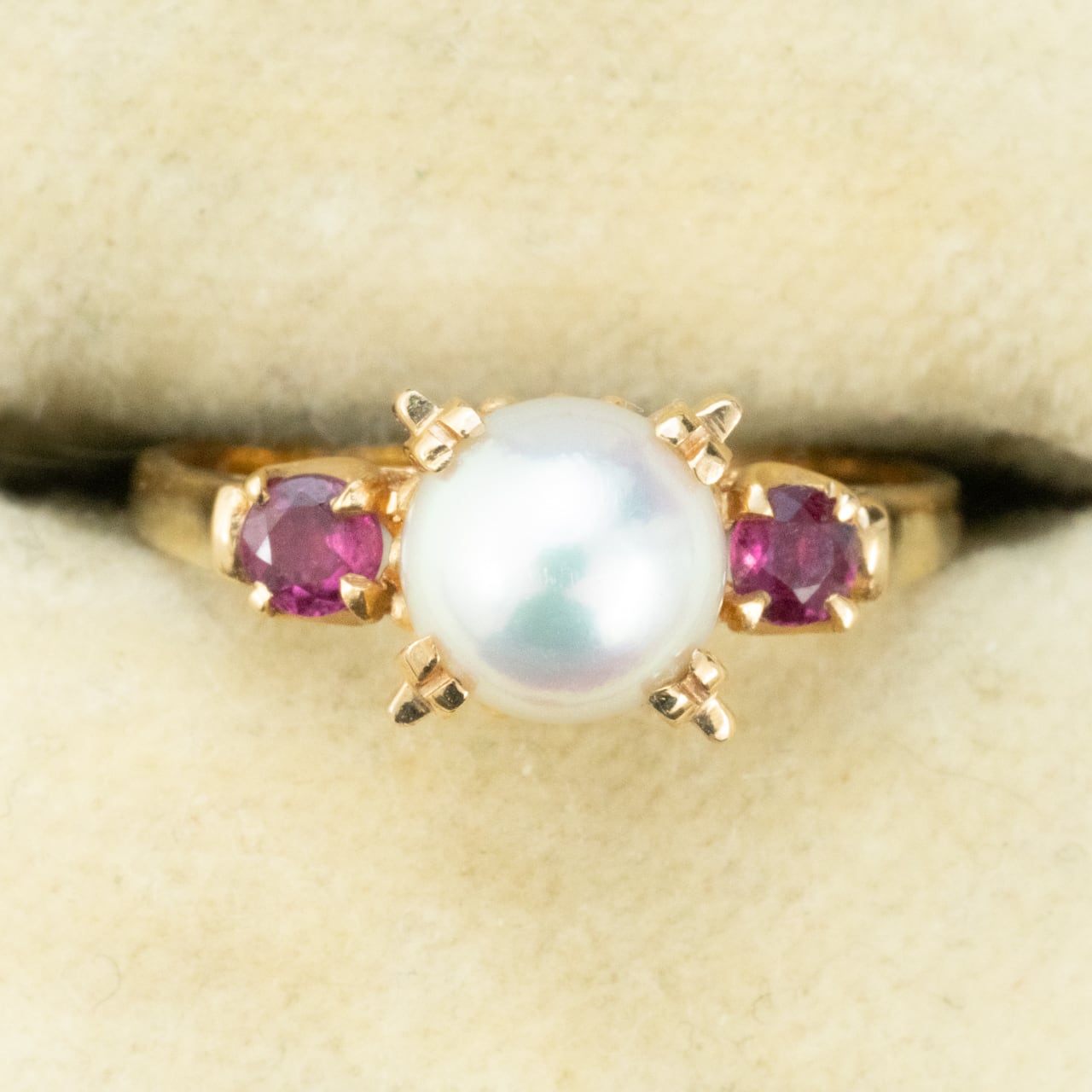 ルビー | アンティークジュエリー デイジーリング ☆DaisyRing☆