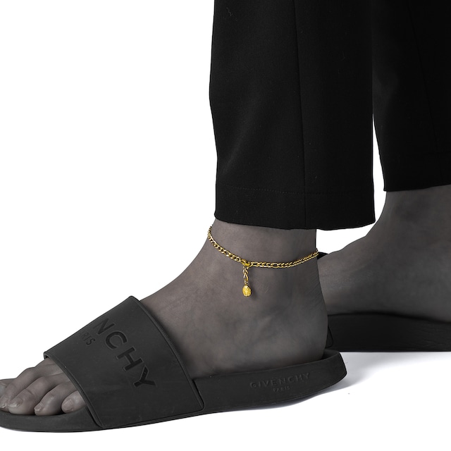 316L medai figaro anklet #B25