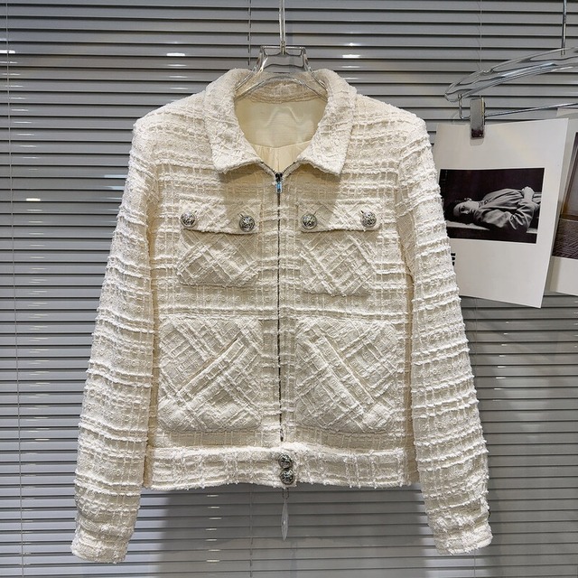 Tweed collared jacket　B3169
