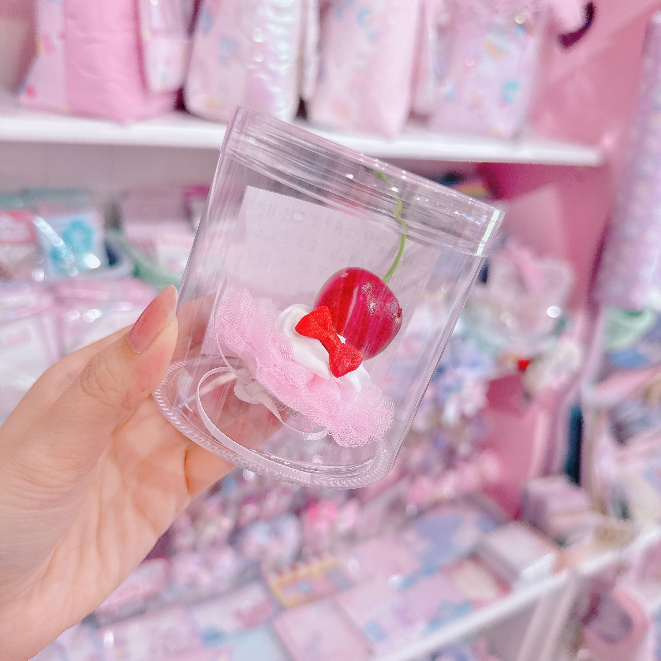 【J2】16-32ぬいぐるみ用ホイップチェリーヘッドドレス