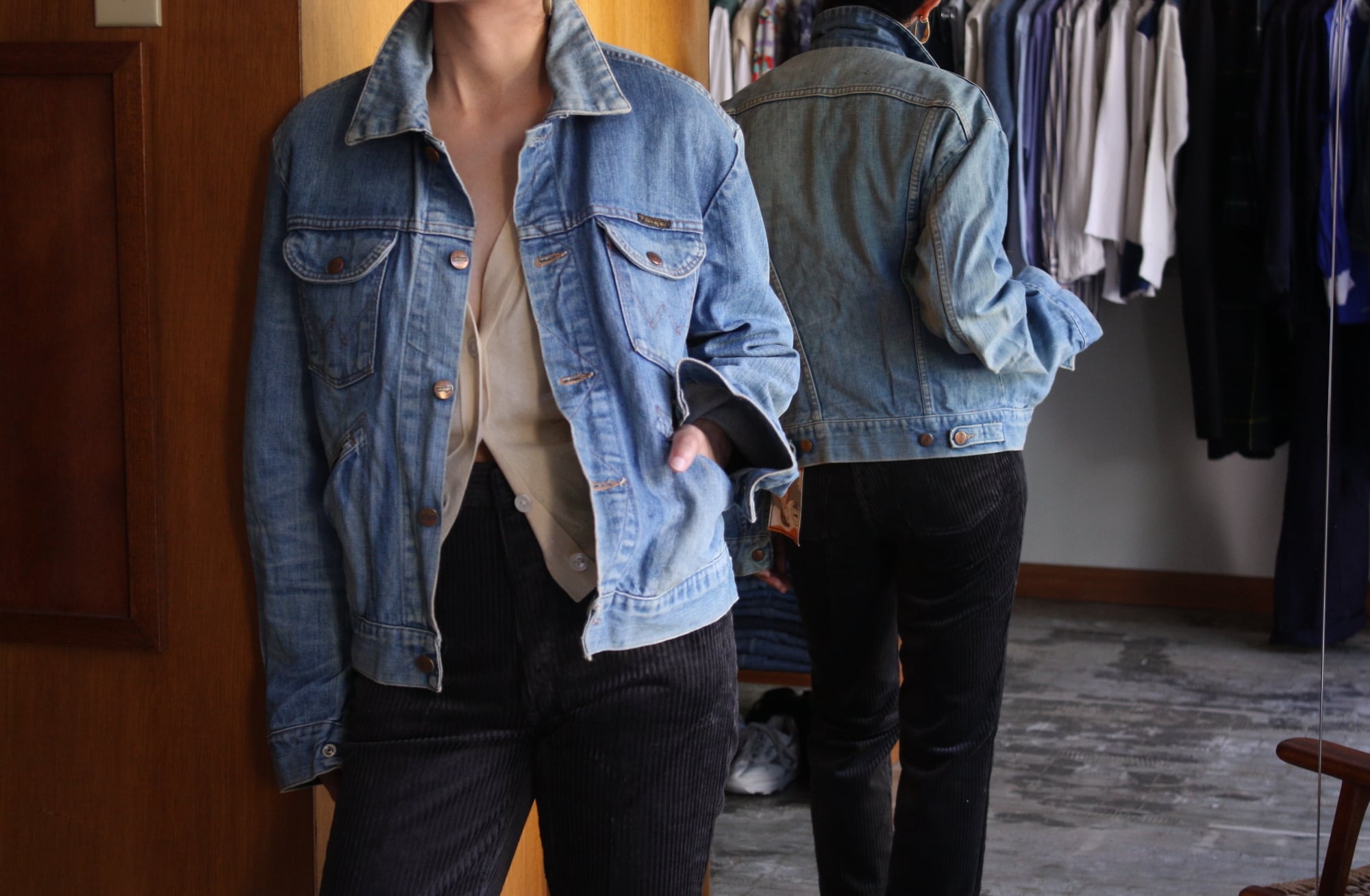 【スペシャル】70s☆EURO Wrangler 124mj デニムジャケット 70s Euro Wrangler 124mj Denim Jacket | Swallow Equipments