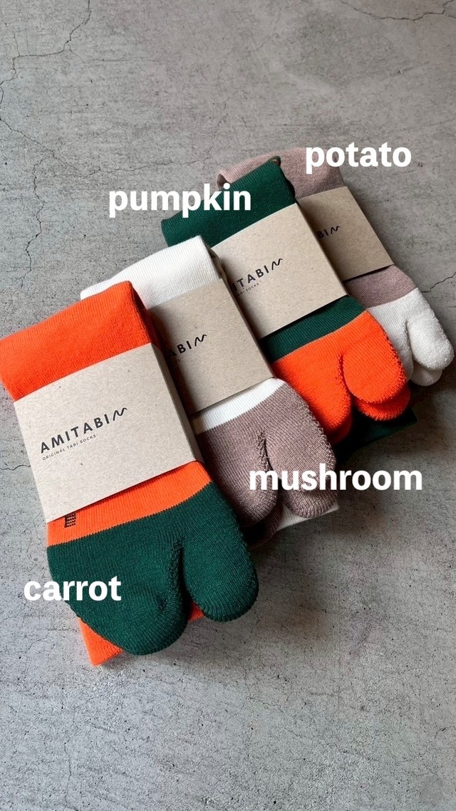 Vegetable tabi socks/KE-C-MF01