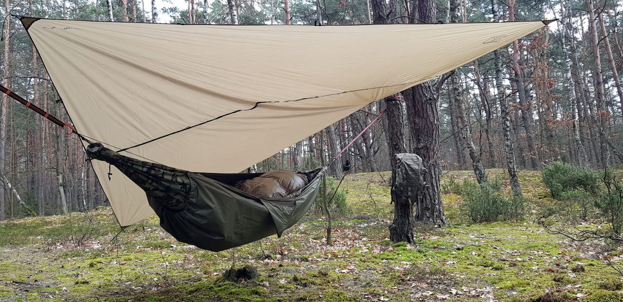 BUSHMEN ブッシュメン THERMO Blanket ハンモック 超軽量 ブランケット サーモブランケット カラビナ パラシュート 耐水