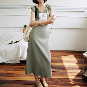 chic snake T-shirt one-piece <d1009978>