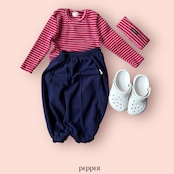 PEPPER 26/SP Jelly pintuck joggers