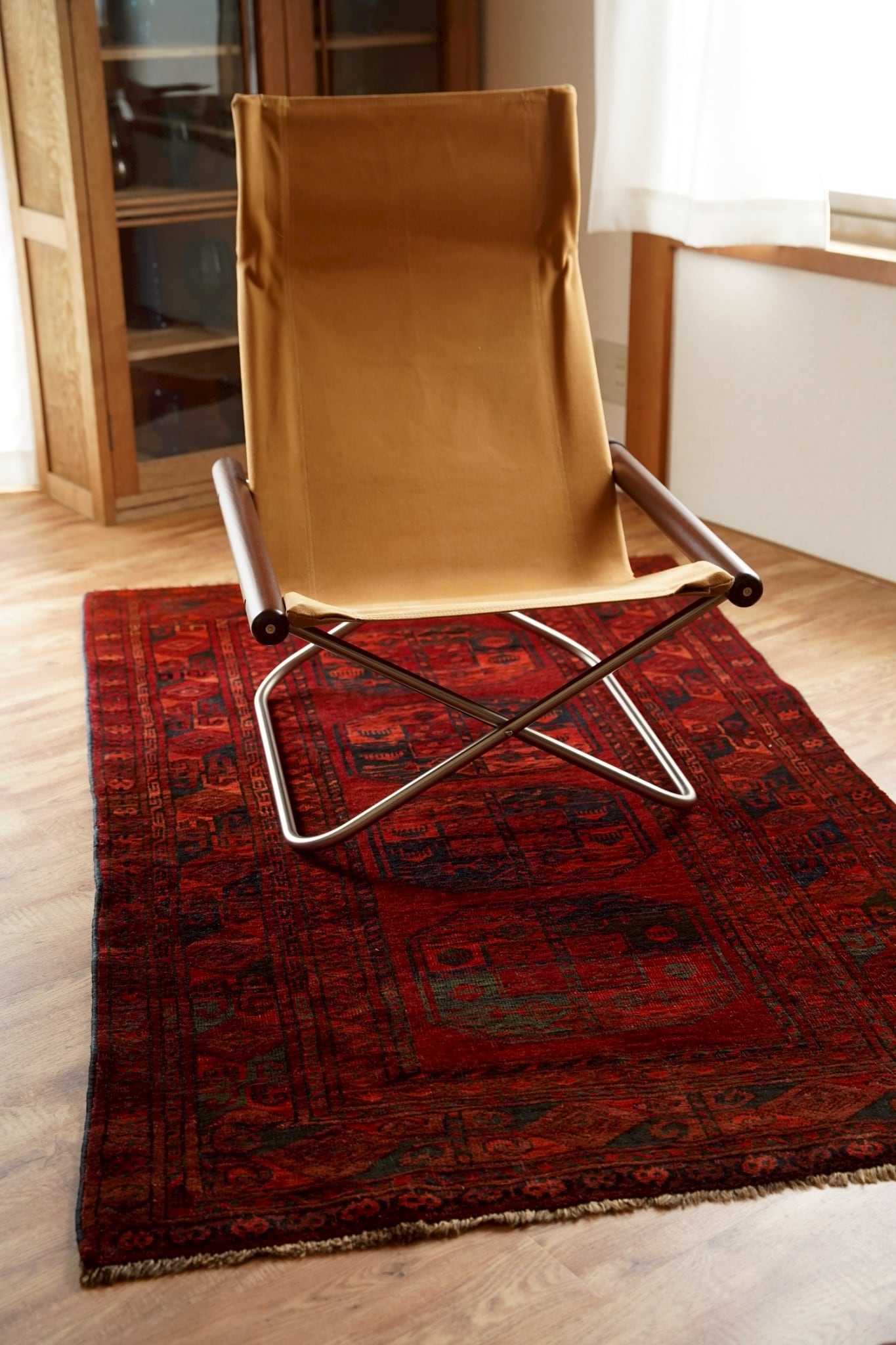 2307-Semi Antique Turkmen rug | 手織りのヴィンテージラグ専門店