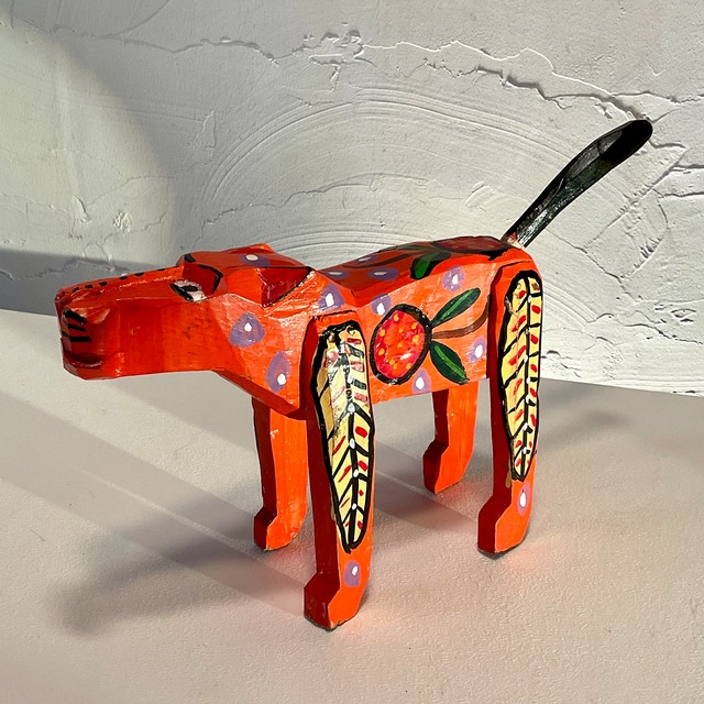 カラフル動物　ジャガー(オレンジ)