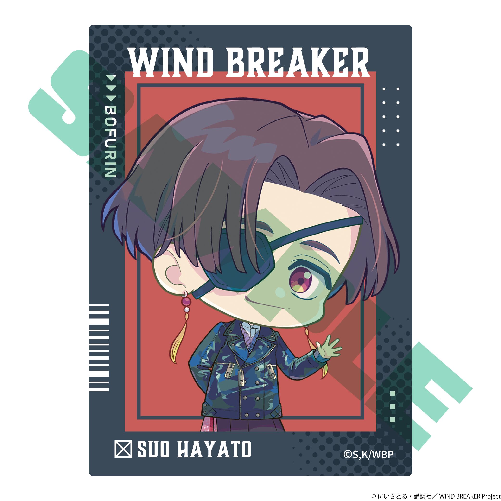 TVアニメ「WIND BREAKER」 トレーディングクリアカード | Digital