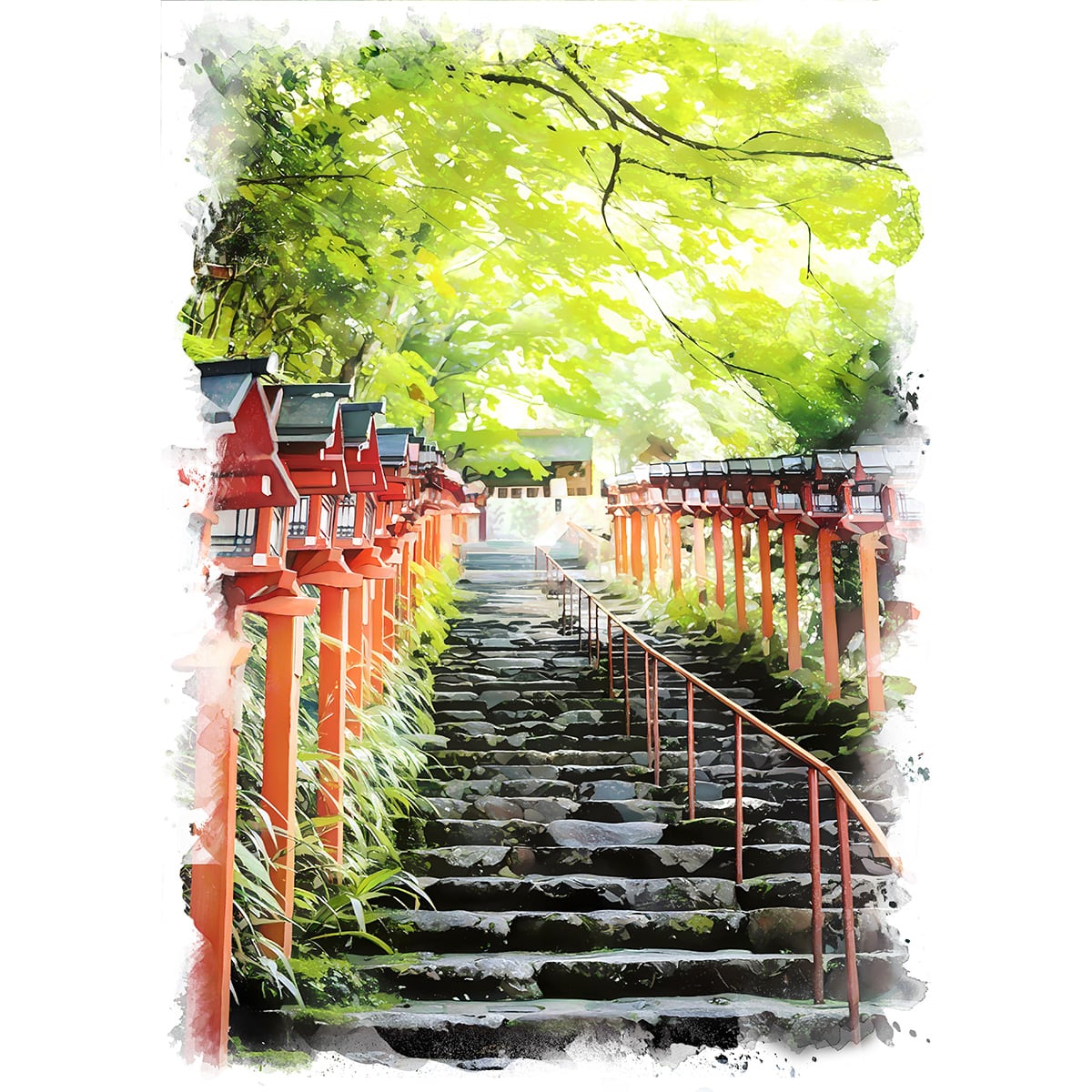 ◇橋谷和樹◇ 『梅に鶯』直筆作品 真作 日本画 絵画 掛軸 | Pay ID