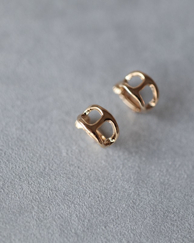 Space earring  / gold