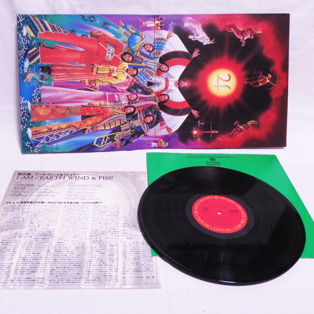 アース・ウインド＆ファイヤー EARTH,WIND ＆FIRE 黙示録【LP / 帯付き