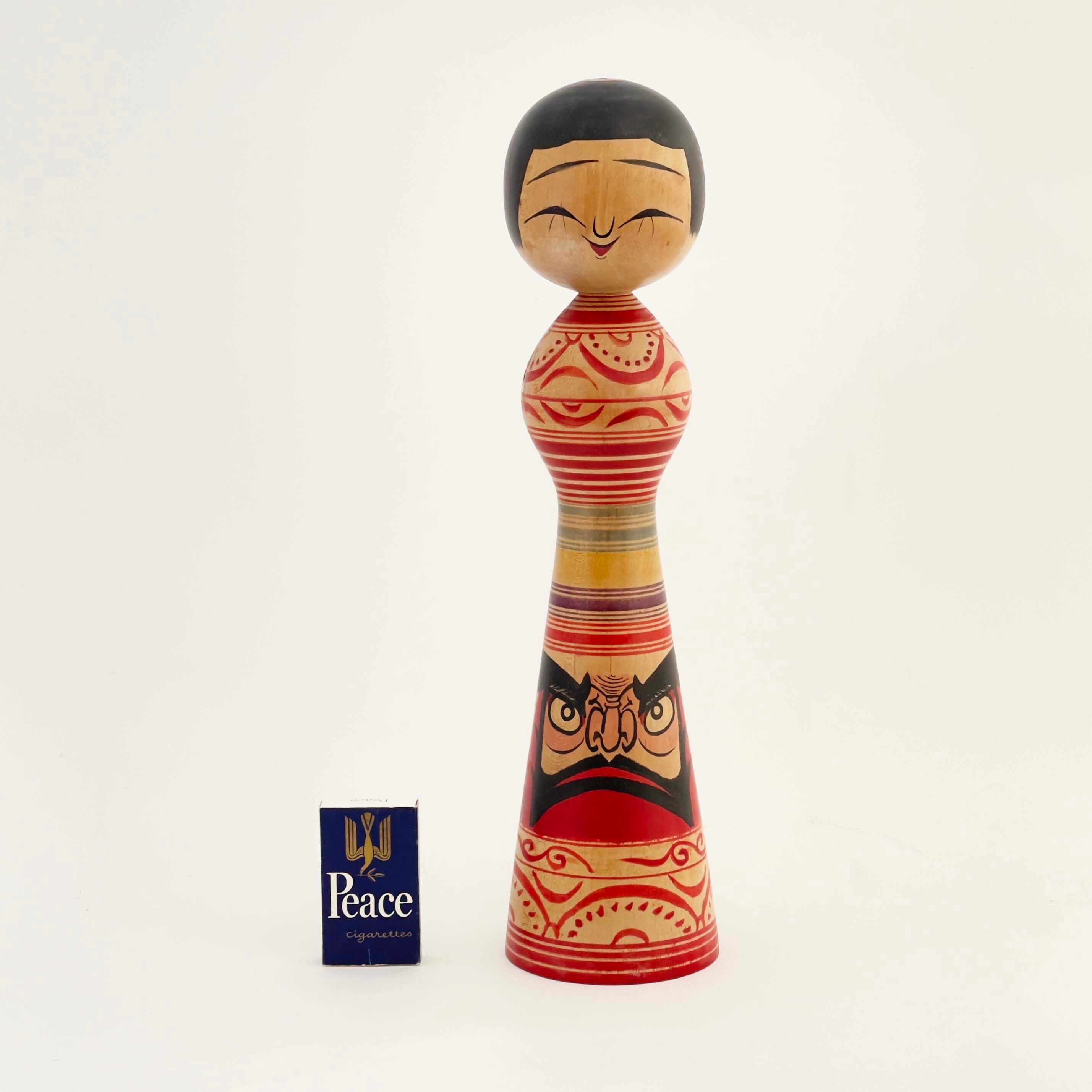 だるま柄こけし(津軽系 / 盛秀太郎こけし)6