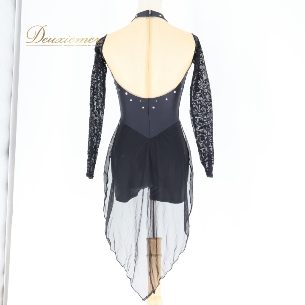 ジャズダンス 衣装 チャコット Chacott 日本製 ワンピース ドレス レオタード ブラック系 グレイ系 黒 シルバー レース ダンス パーティ 発表会 フィギュア 舞台 おしゃれ ダンス衣装 レディース イベント用 ステージ衣装 ダンスイベント