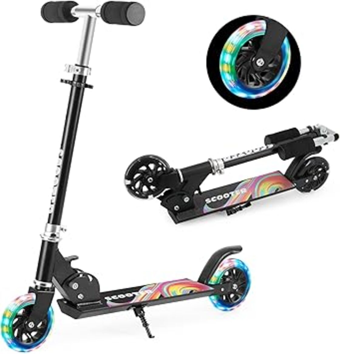 2024スタンド改良Ver】Tenboom キックボード キックスクーター 子供用 