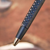革軸ペン【ヌメ革 ブラック】シャーペン 0.5mm