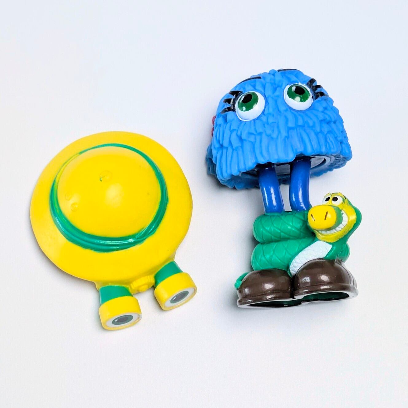 ♧☆VINTAGE 1989☆【 McDonald's / マクドナルド 】1989 McDonald's Happy Meal Toy "Funny Fry Friends" 『 Tracker (トラッカー) / 探検家』Happy Meal Toy / ミールトイ / フライキッズ / フライガイ / フライガール 〚アメリカン雑貨 アメトイ〛